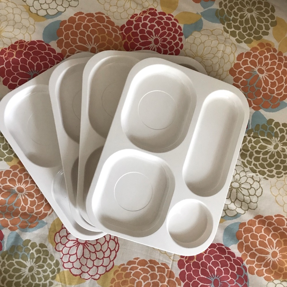IKEA “TV Dinner” Style Melamine Serving Plates/Trays